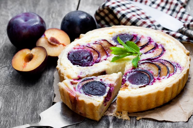 SLIVOVA PITA S SKUTO IN CIMETOM