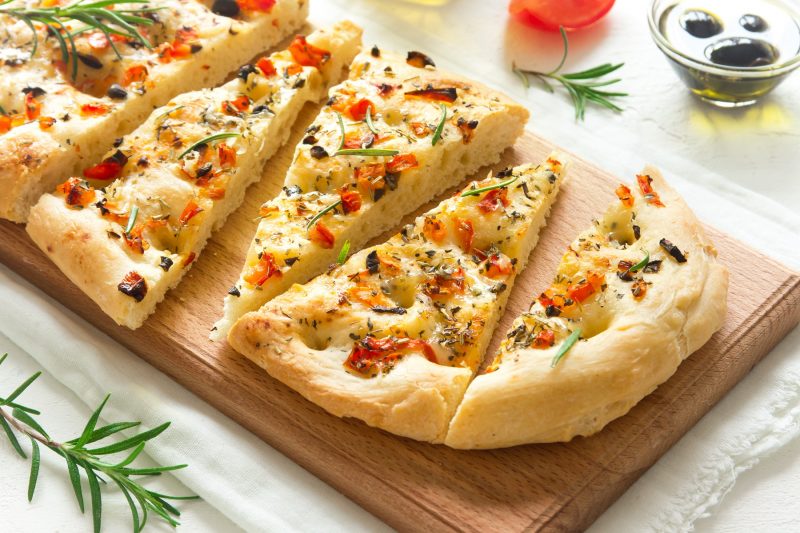 VEGETARIJANSKI PIZZA KRUH