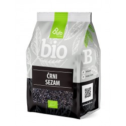 Črni neoluščeni sezam BIO