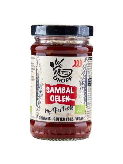 Čili omaka Sambal Oelek ONOFF BIO