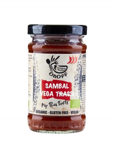 Čili omaka Sambal Vega Trassi ONOFF BIO  
