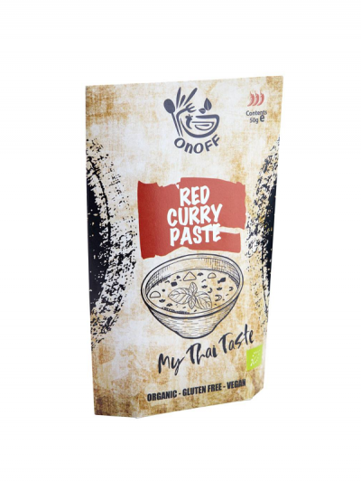Curry (kari) pasta rdeča ONOFF BIO