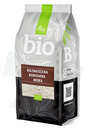 Kokosova moka gladka (razmaščena) BIO