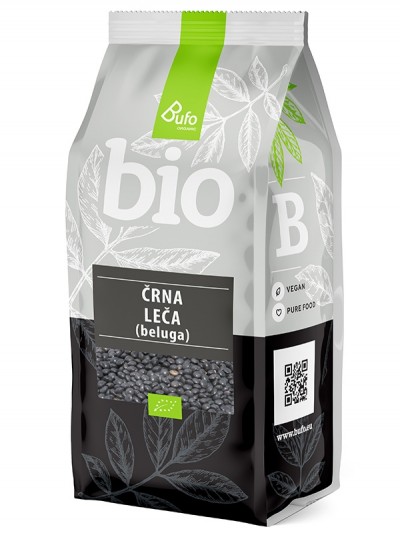 Črna leča beluga BIO