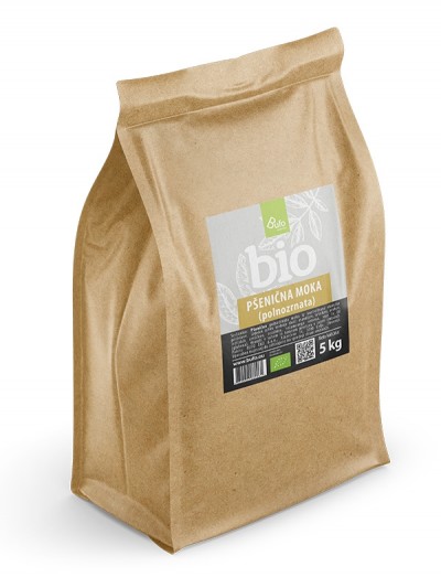 BIO Moka pšenična (polnozrnata) MINI BULK